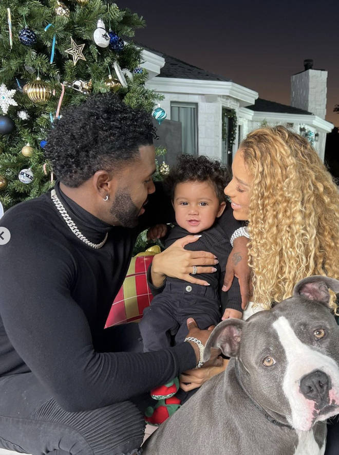 Jason Derulo and Jena Frumes welcomed their son in May