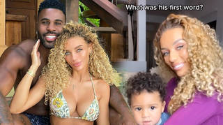 Jena Frumes revealed her and Jason Derulo's son's first word