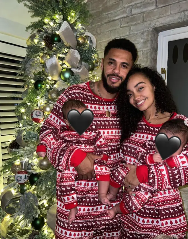 Leigh-Anne Pinnock shared an adorable family photo on Christmas