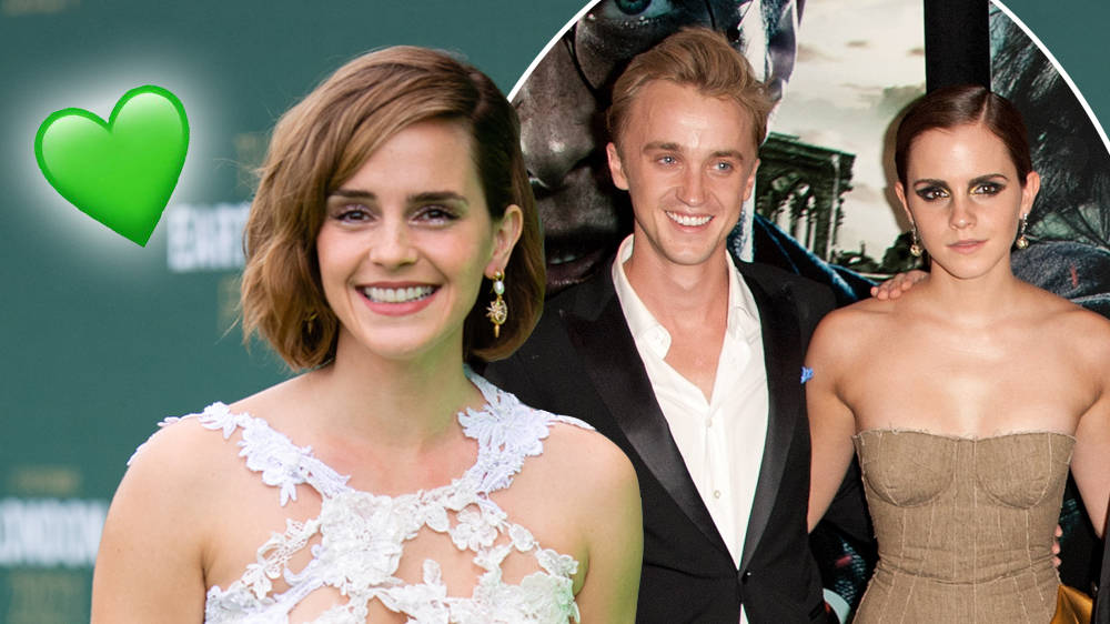 Emma Watson Recalls ‘Falling In Love’ With Tom Felton On Harry Potter Set