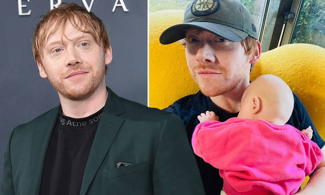 Rupert Grint got candid about becoming a father to his daughter Wednesday