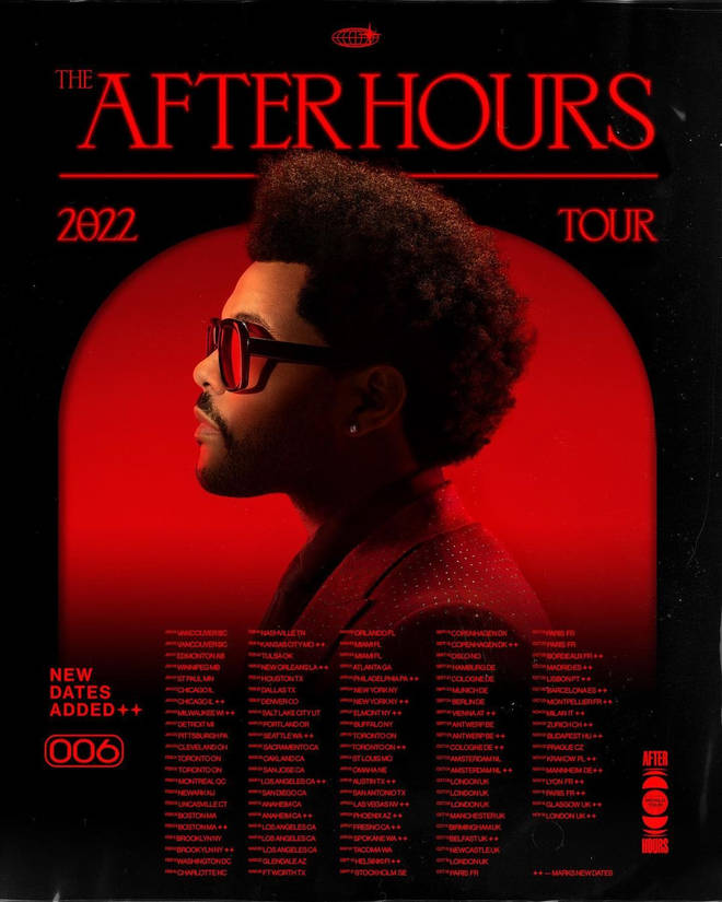 The Weeknd will be touring this year
