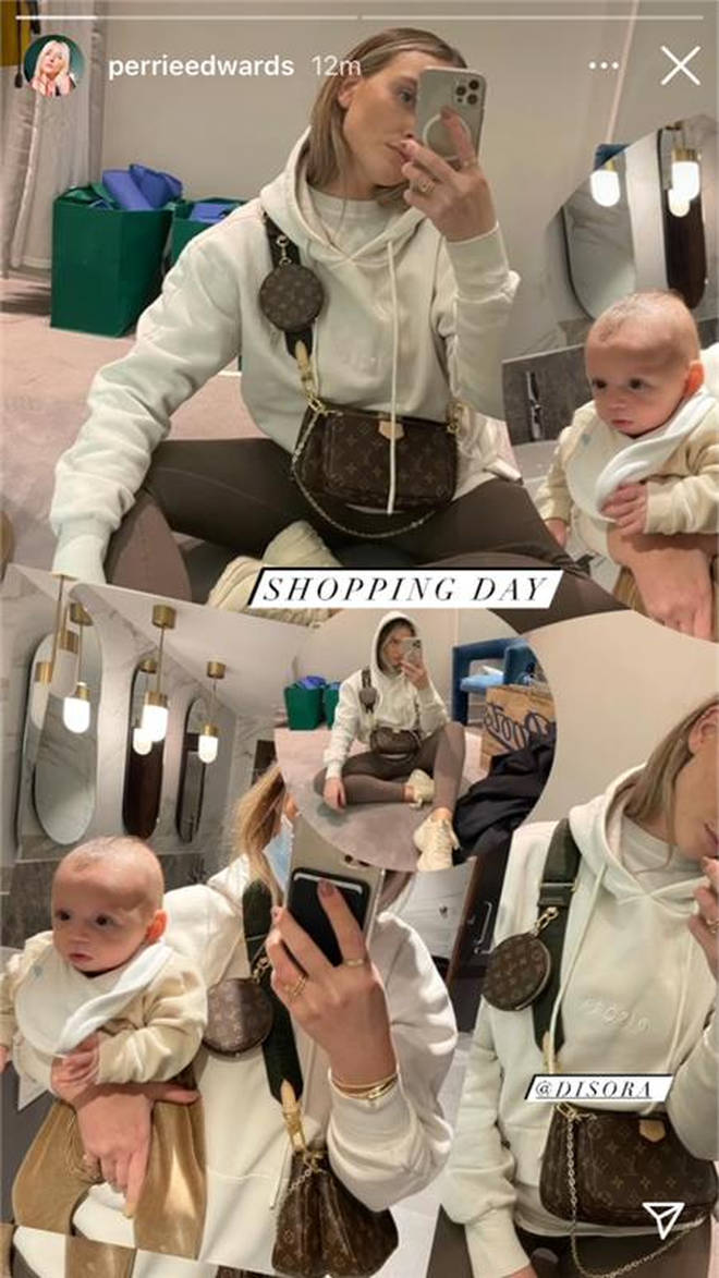 Perrie Edwards took her baby boy shopping