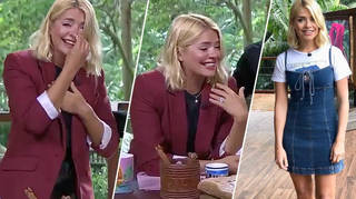 Holly Willoughby breaks down in tears over Harry Redknapp on I'm A Celebrity