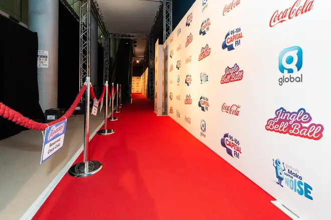 The red carpet has been rolled out at the Jingle Bell Ball