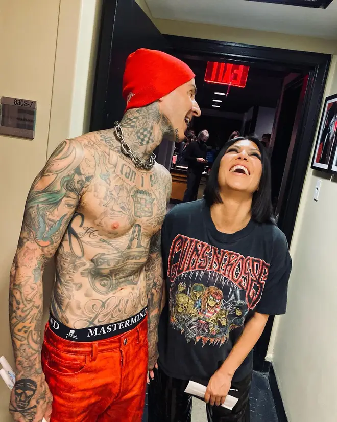 Could Kourtney be expecting her first child with Travis Barker?