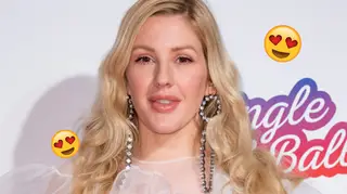 Ellie Goulding steps out in bridal inspired gown for Jingle Bell Ball 2018