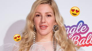Ellie Goulding steps out in bridal inspired gown for Jingle Bell Ball 2018