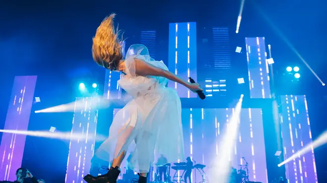 Ellie Goulding live at the Jingle Bell Ball 2018