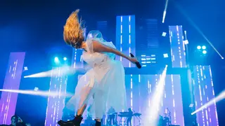 Ellie Goulding live at the Jingle Bell Ball 2018