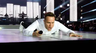 Olly Murs performing live at Capital's Jingle Bell Ball 2018