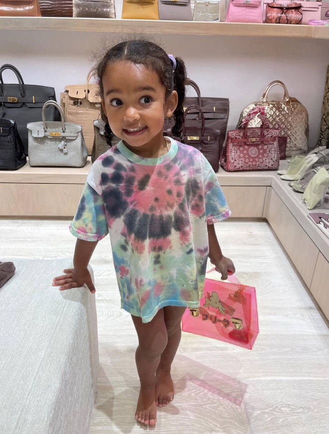 Kim and Kanye's daughter Chicago turned four