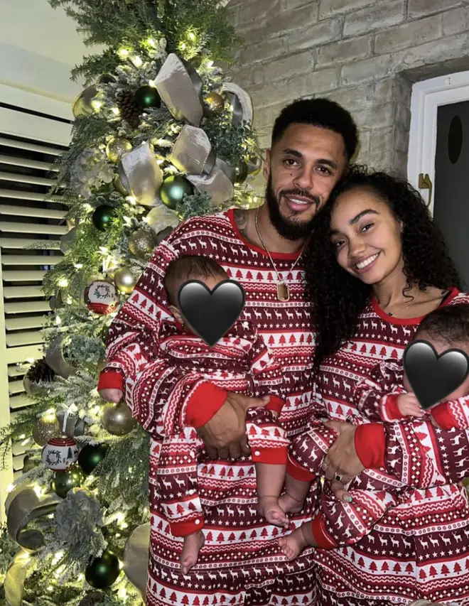 Leigh-Anne Pinnock welcomed her twin babies with Andre Gray last year