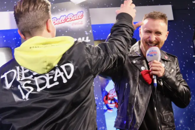 David Guetta caught up with Sonny Jay backstage at the #CapitalJBB