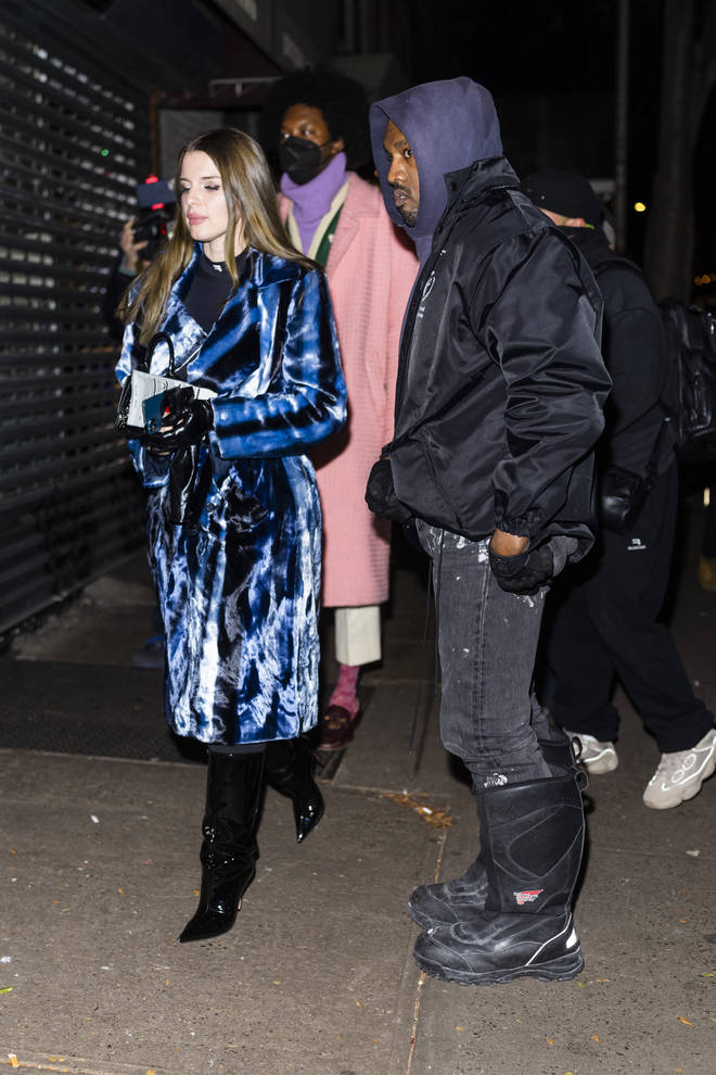 Julia Fox and Kanye West met on New Year's Eve
