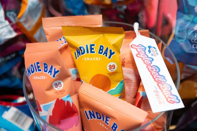 Indie Bay are keeping us in the snacks backstage at the JBB 2018