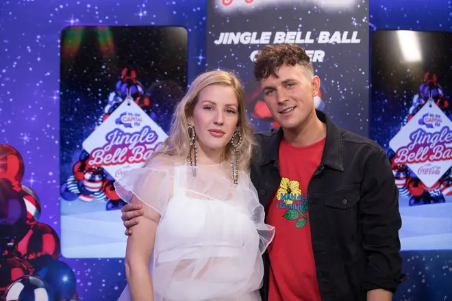 Ellie Goulding caught up with Jimmy Hill backstage at the #CapitalJBB
