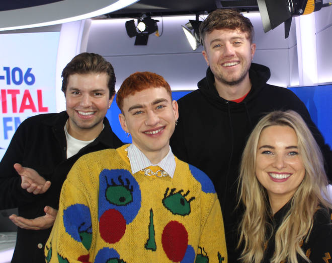Olly Alexander stopped by Capital Breakfast