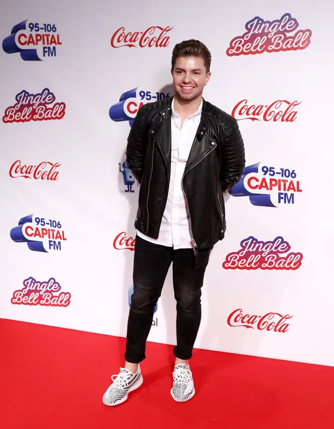 Sonny Jay on the red carpet at the Jingle Bell Ball 2018