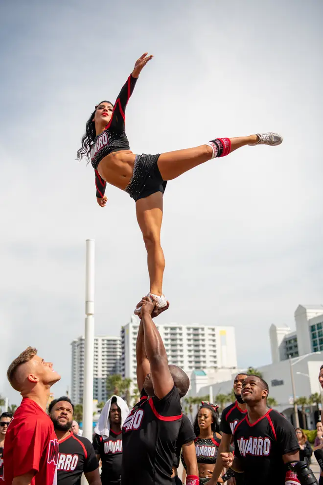 Assistant coach Andy was a key part of Navarro's team in Cheer season 1