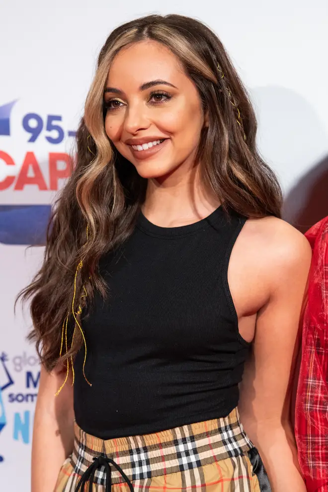 Jade Thirlwall of Little Mix on the red carpet at the Jingle Bell Ball 2018