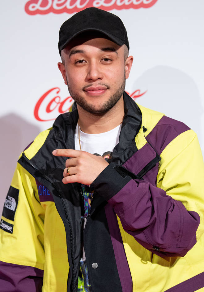 Jax Jones on the red carpet at the Jingle Bell Ball 2018