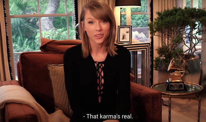 Could Taylor be hinting at 'Karma' to fans