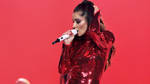 Cheryl on stage at the Jingle Bell Ball 2018