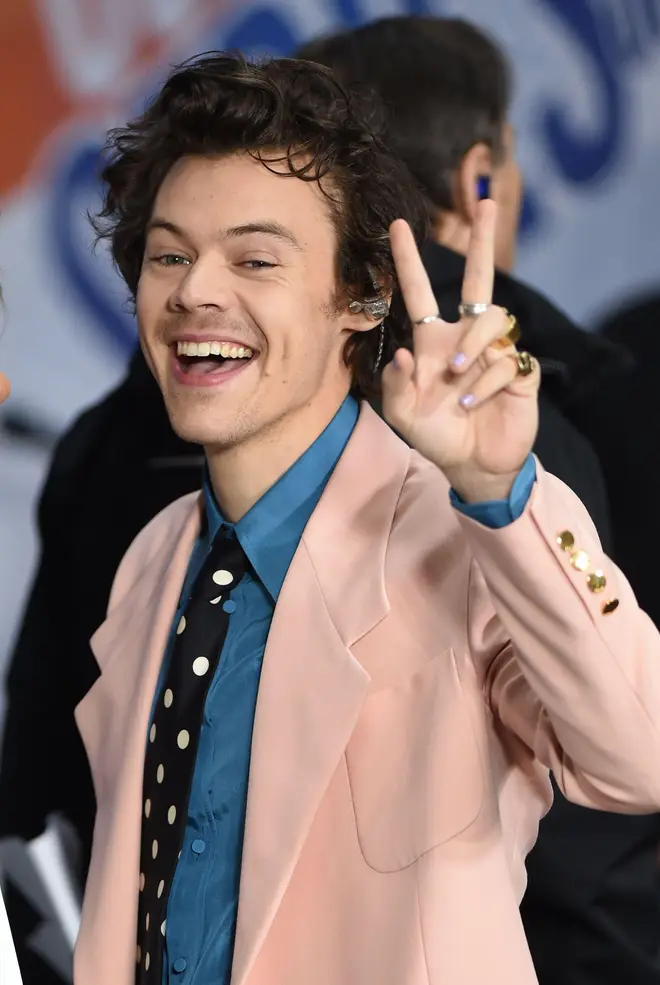 Harry Styles has jetted back to the UK to celebrate his birthday at home