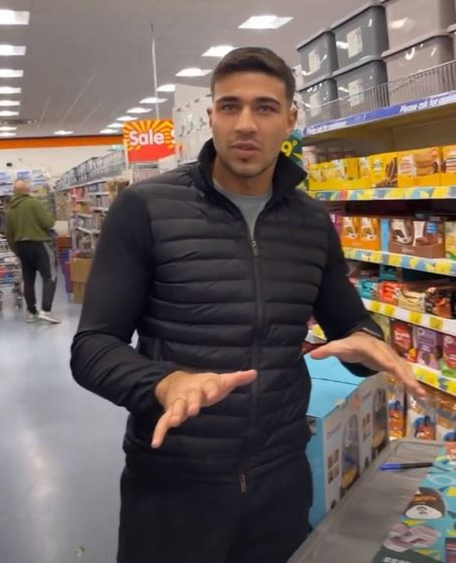 Tommy Fury shares his disbelief the over cheap prices in B&M