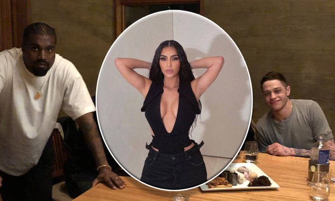 Kim Kardashian and Kanye West went for dinner with Pete Davidson in 2019