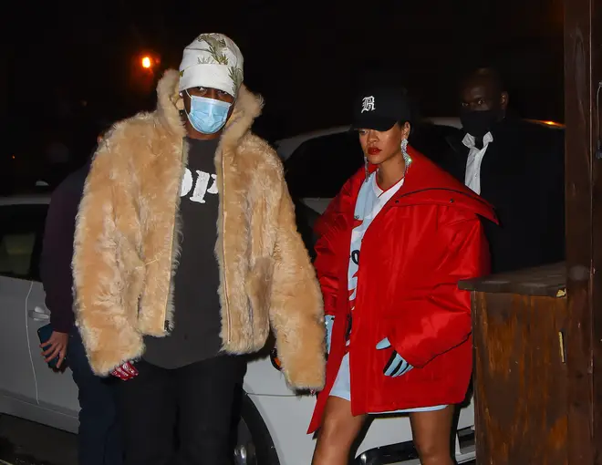 Rihanna has been spotted in oversized outfits for months