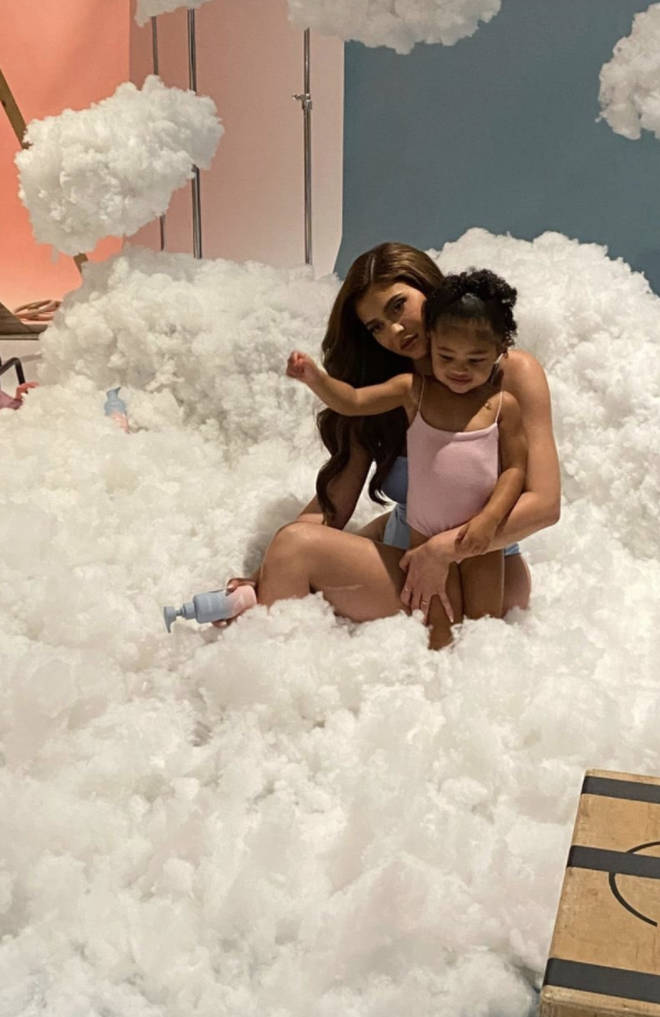 Kylie Jenner welcomed daughter Stormi in 2018