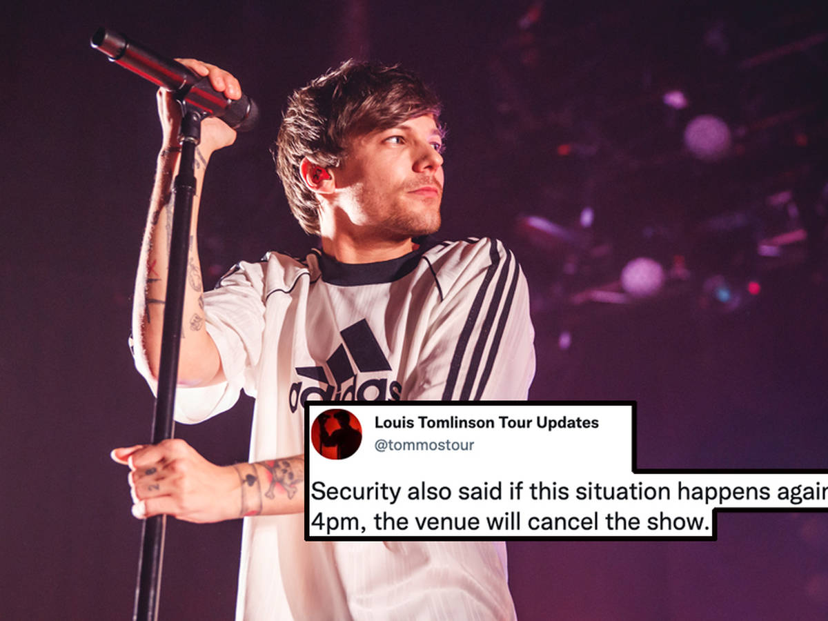 Hundreds Of Louis Tomlinson Fans RUN To Get In Line At Dallas Concert -  Capital