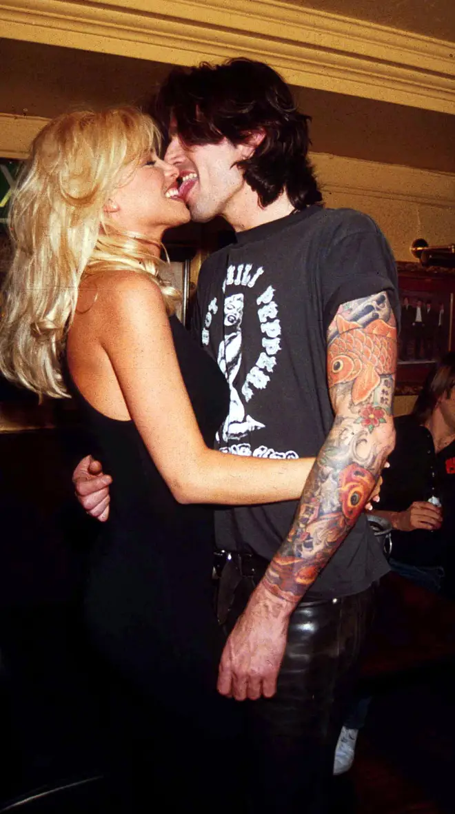 Pamela Anderson and Tommy Lee married in 1995