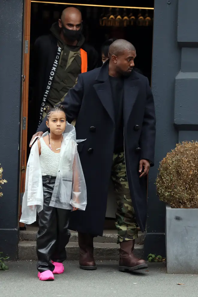 Kanye claimed North is 'on TikTok against my will'