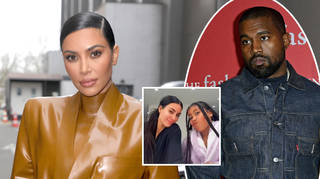 Kim Kardashian has responded to Kanye West's latest post about their daughter