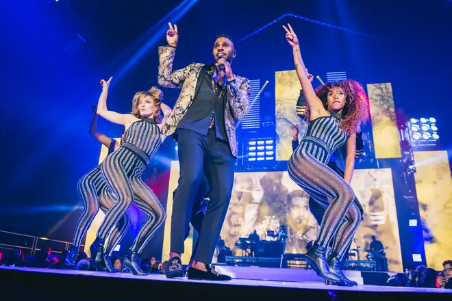 Jason Derulo at the Jingle Bell Ball 2018 live