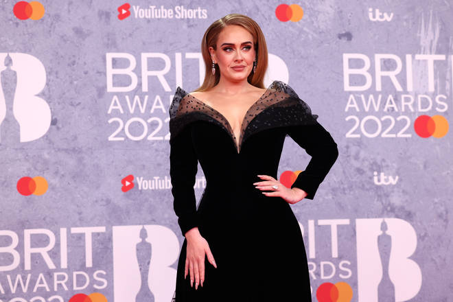 Adele donned a huge diamond ring at the BRITs 2022