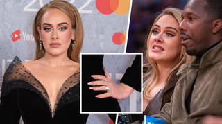 Adele has sparked engagement rumours