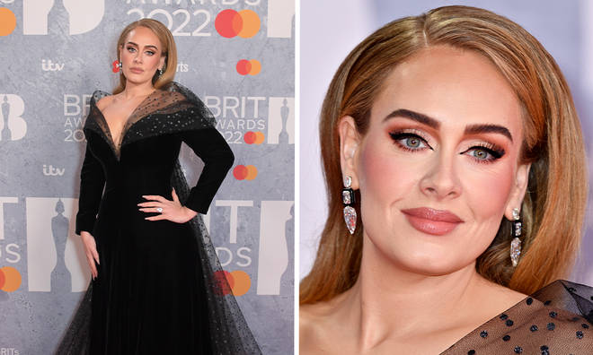 Adele wowed on the BRITs 2022 red carpet