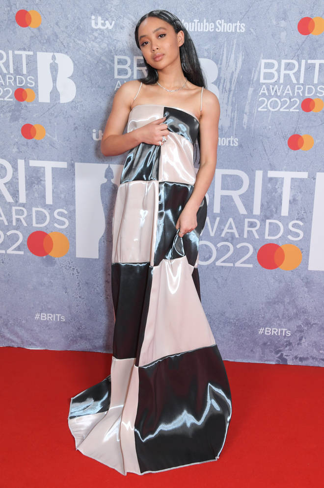 Griff at the 2022 BRITs