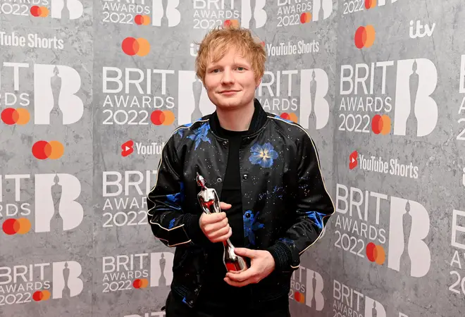 Ed Sheeran won Songwriter of the Year at the BRITs