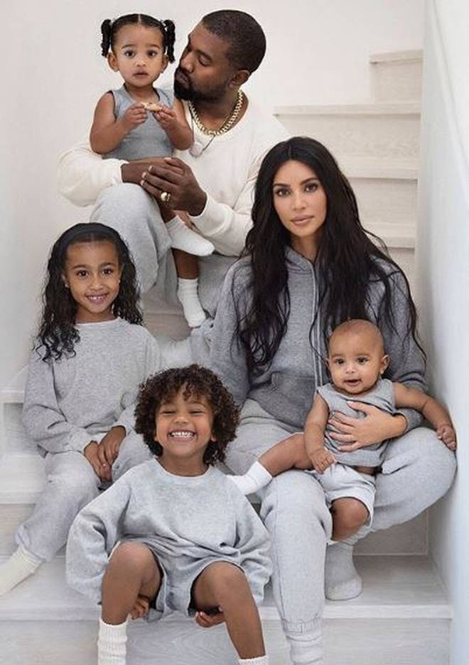 Kim Kardashian and Kanye West have four kids together