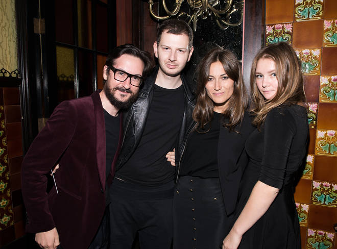Inventing Anna is inspired by the real-life exploits of Anna Delvey (pictured far right)