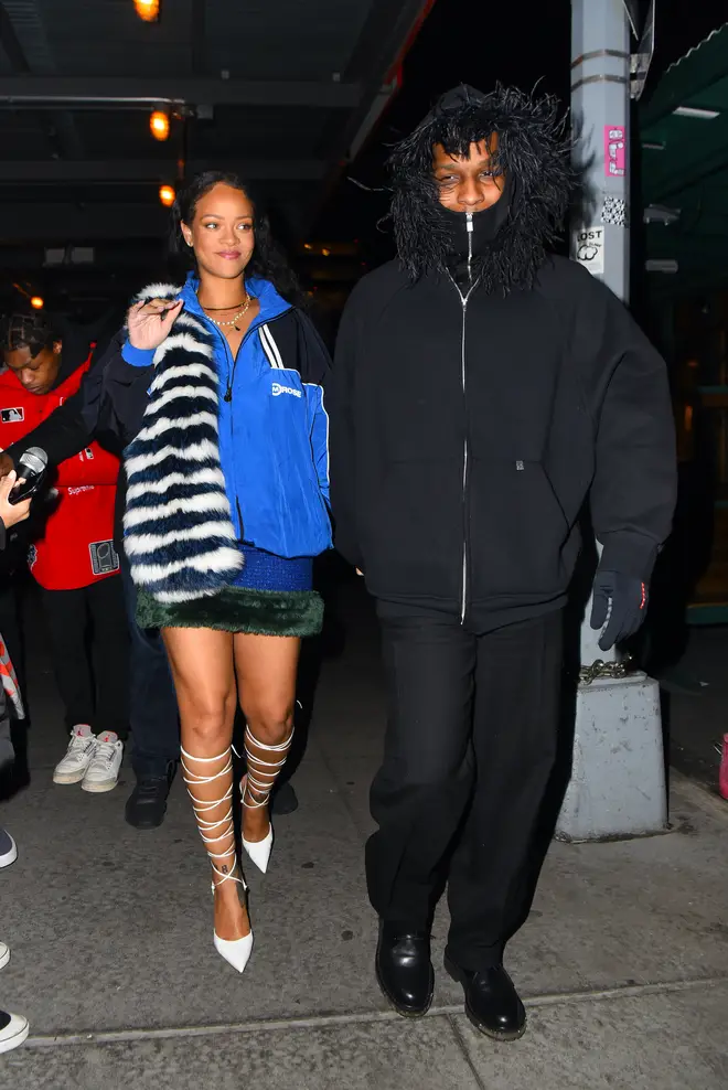 Rihanna is pregnant with her second baby with boyfriend A$AP Rocky