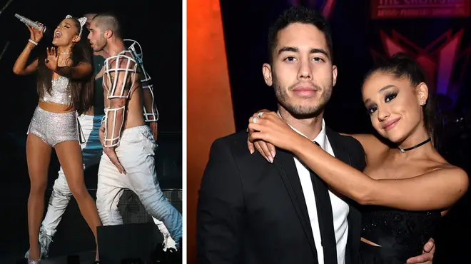 Ariana Grande and Ricky Alvarez dated for one year.