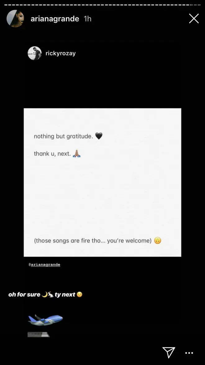 Ricky Alvarez responds to 'Thank U, Next' lyrics