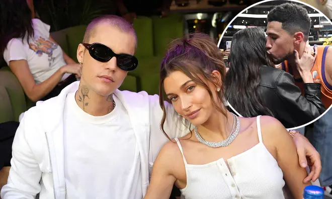 Justin Bieber and Hailey had a double date with Kendall Jenner and Devin Booker