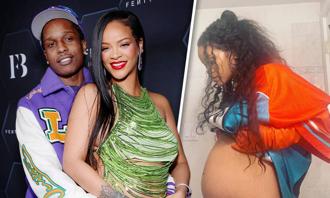 Rihanna's friends caught onto her pregnancy...
